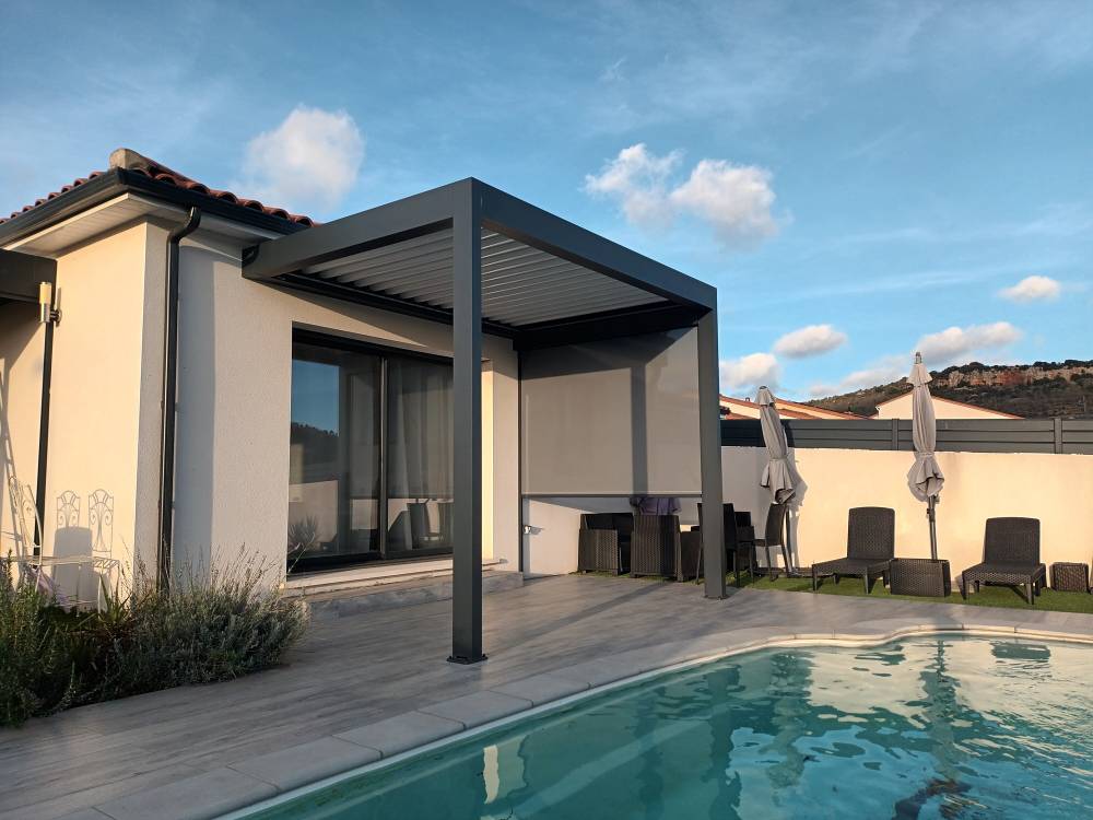 2 pergolas bio-climatique à Bédarieux 34 1