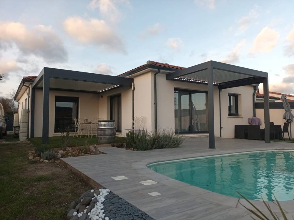 2 pergolas bio-climatique à Bédarieux 34 2
